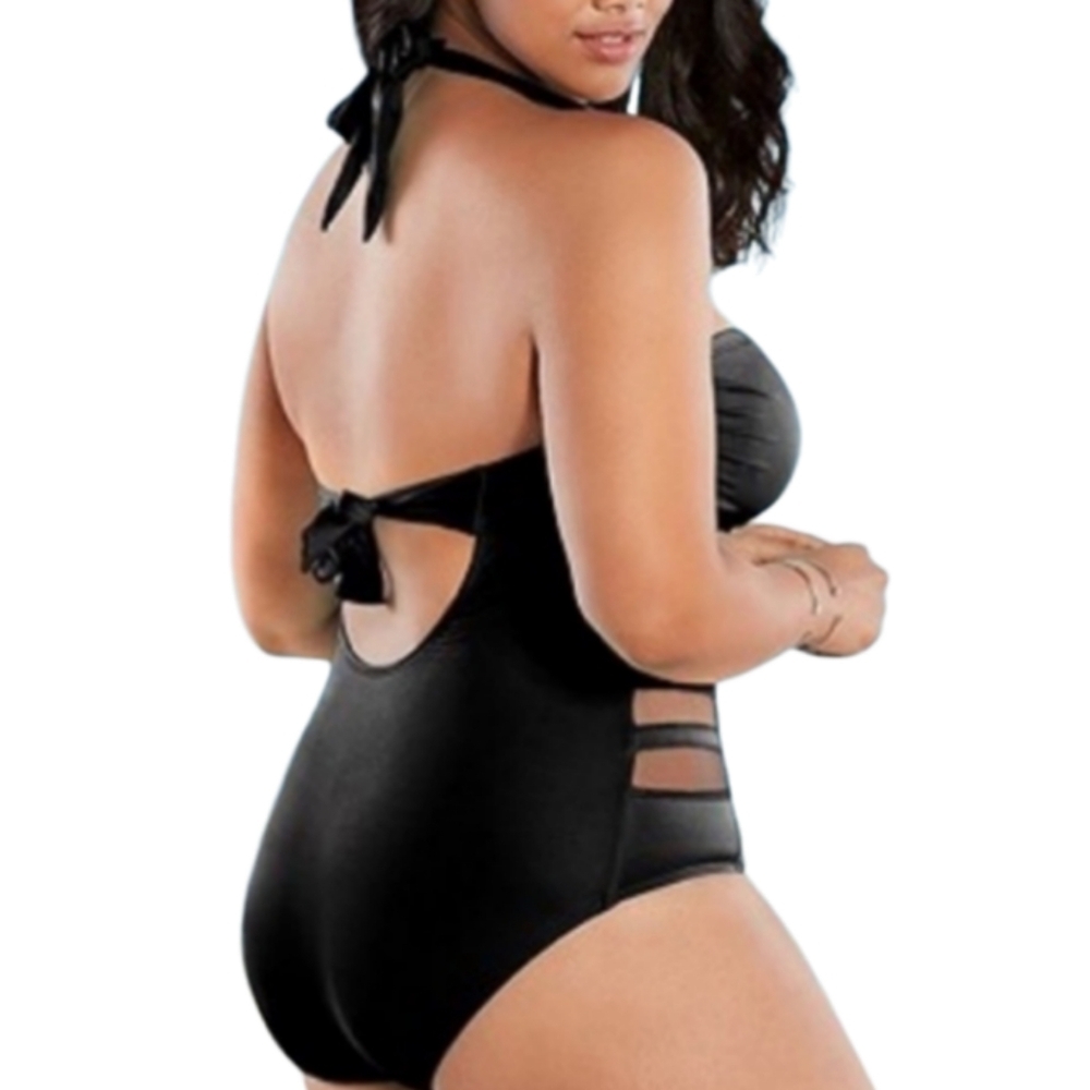 Venus Mesh Sheer Side Panel One Piece Swimsuit size 24